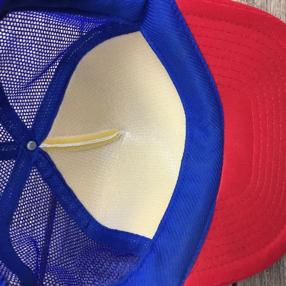 Vtg Nissun Pabst Blue Ribbon Trucker Hat Baseball - Picture 5 of 6